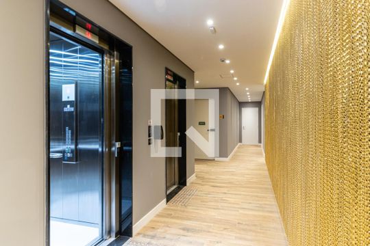 Área comum  de kitnet/studio para alugar com 1 quarto, 24m² em Consolação, São Paulo