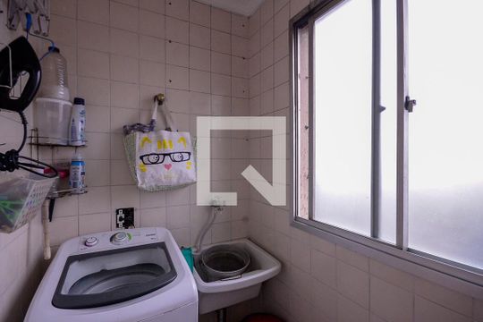 Área de Serviço de apartamento para alugar com 3 quartos, 75m² em Vila das Merces, São Paulo
