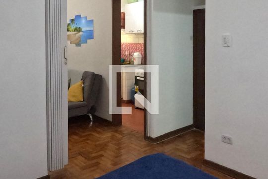 Quarto 1 de apartamento para alugar com 1 quarto, 40m² em Gonzaga, Santos