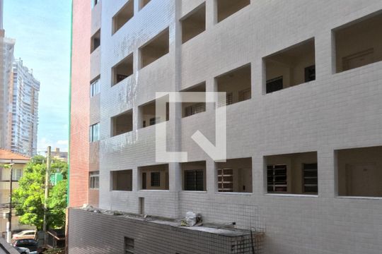 Vista do Quarto 1 de apartamento para alugar com 1 quarto, 40m² em Gonzaga, Santos