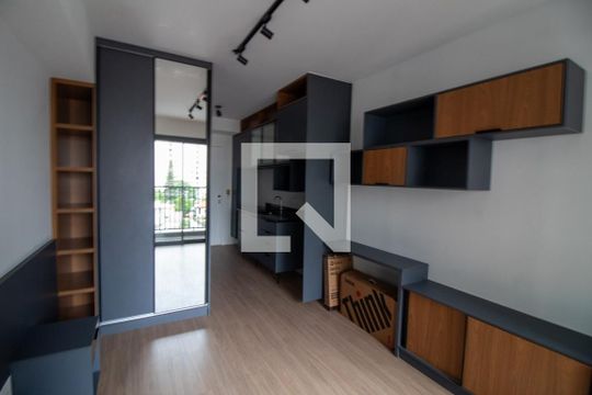 Studio de kitnet/studio para alugar com 1 quarto, 33m² em Brooklin, São Paulo