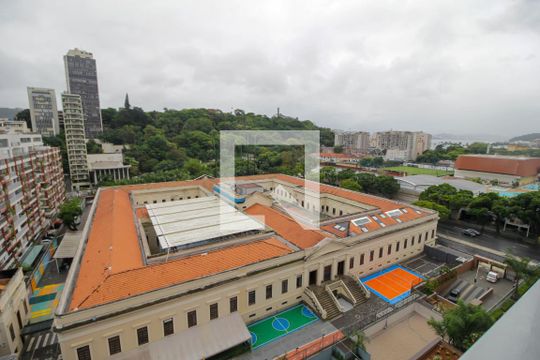 Vista da Varanda de apartamento para alugar com 3 quartos, 100m² em Botafogo, Rio de Janeiro
