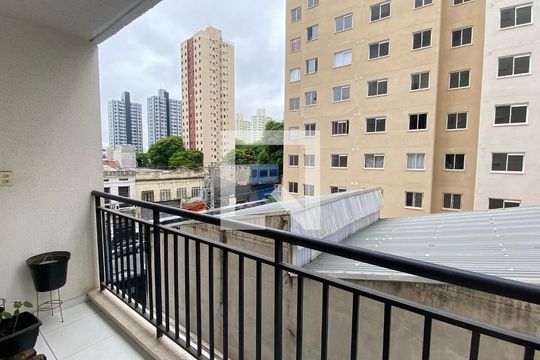 Varanda do Quarto de kitnet/studio à venda com 1 quarto, 29m² em Brás, São Paulo