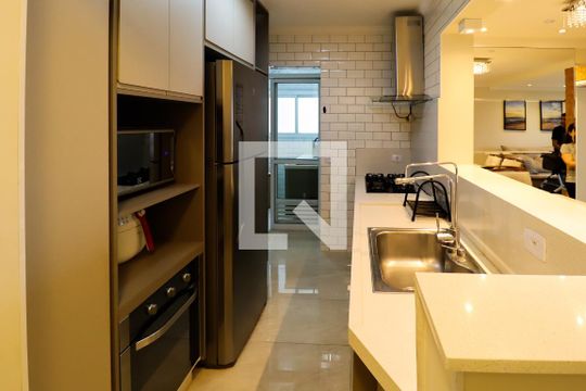 Cozinha de apartamento à venda com 3 quartos, 84m² em Vila Mariana, São Paulo