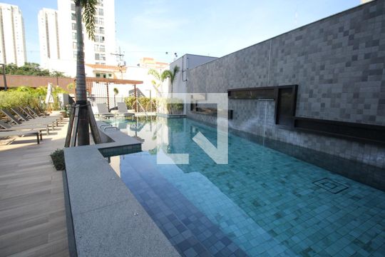 Área comum - Piscina de apartamento à venda com 1 quarto, 47m² em Vila Mariana, São Paulo