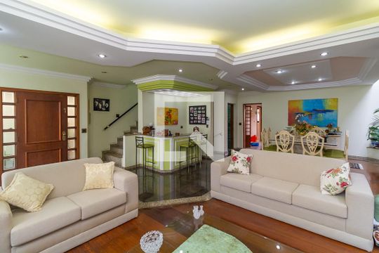 Sala de casa para alugar com 4 quartos, 500m² em Parque da Vila Prudente, São Paulo