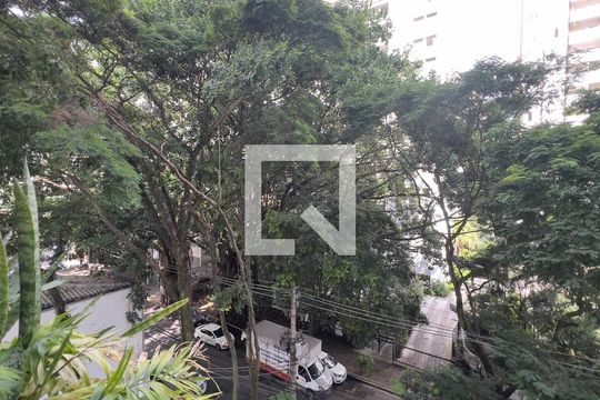 Vista da Sala de apartamento para alugar com 3 quartos, 82m² em Pinheiros, São Paulo