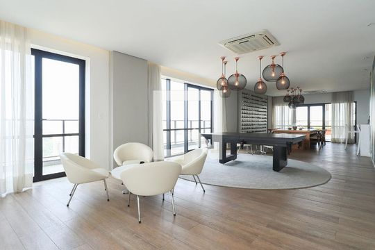 Área comum de kitnet/studio à venda com 1 quarto, 43m² em Vila Mariana, São Paulo