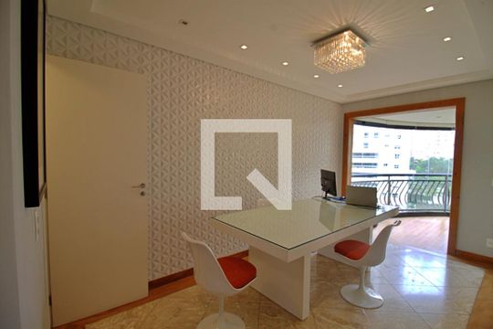Sala de Jantar de apartamento para alugar com 2 quartos, 158m² em Vila Andrade, São Paulo