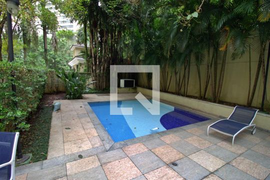Área comum de apartamento para alugar com 2 quartos, 158m² em Vila Andrade, São Paulo