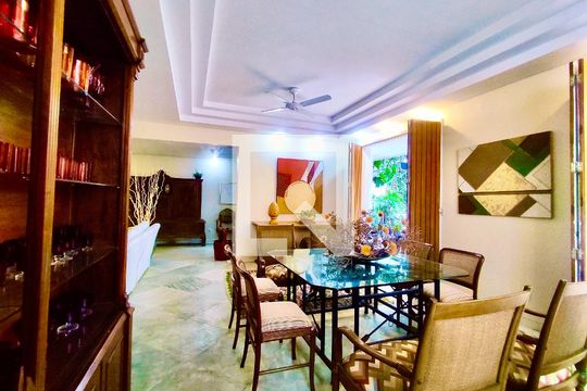 Sala de casa à venda com 6 quartos, 600m² em Gávea, Rio de Janeiro