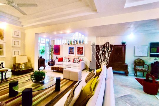 Sala de casa à venda com 6 quartos, 600m² em Gávea, Rio de Janeiro