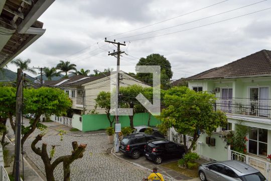 Vista da Suíte de casa de condomínio à venda com 3 quartos, 107m² em Taquara, Rio de Janeiro