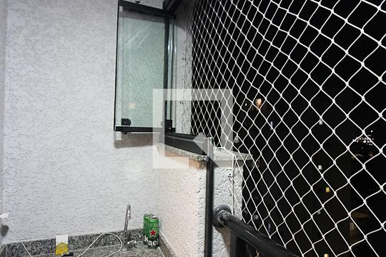 Sacada da Sala  de apartamento para alugar com 2 quartos, 55m² em Vila Joao Basso, São Bernardo do Campo