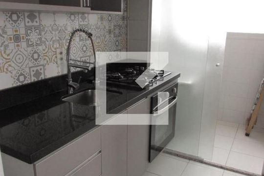 Cozinha de apartamento para alugar com 2 quartos, 41m² em Vila Andrade, São Paulo