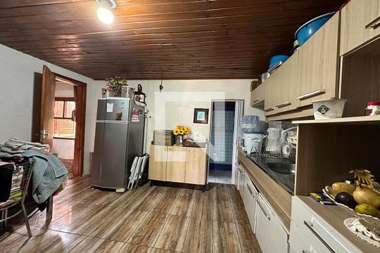 Cozinha de casa à venda com 2 quartos, 120m² em Campina, São Leopoldo