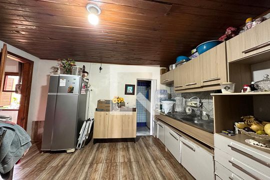 Cozinha de casa à venda com 2 quartos, 120m² em Campina, São Leopoldo