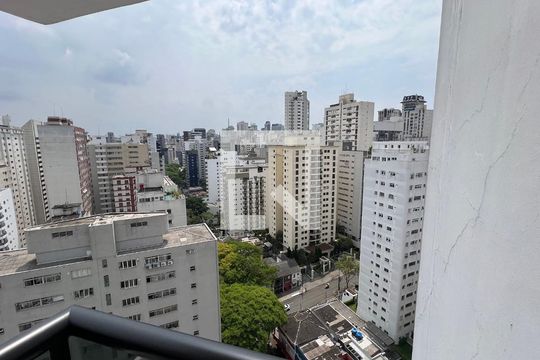 Vista da Sacada de apartamento para alugar com 2 quartos, 110m² em Pinheiros, São Paulo