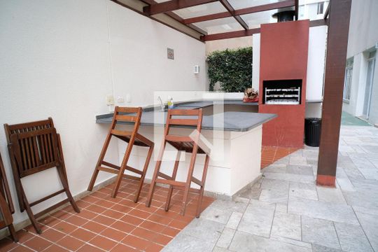 Área comum - Churrasqueira de apartamento à venda com 3 quartos, 92m² em Pinheiros, São Paulo