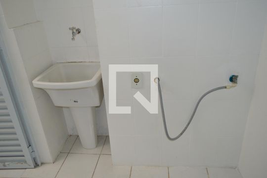 Área de serviço de apartamento à venda com 3 quartos, 85m² em Anil, Rio de Janeiro