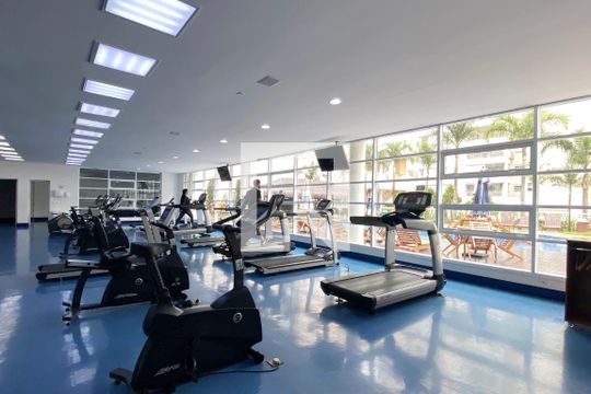Academia de apartamento para alugar com 3 quartos, 132m² em Alphaville, Santana de Parnaíba