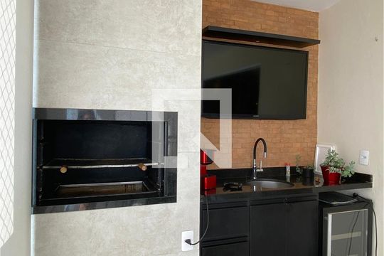 Churrasqueira de apartamento para alugar com 3 quartos, 132m² em Alphaville, Santana de Parnaíba