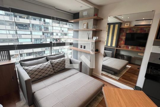 Quarto  de kitnet/studio à venda com 1 quarto, 18m² em Pinheiros, São Paulo
