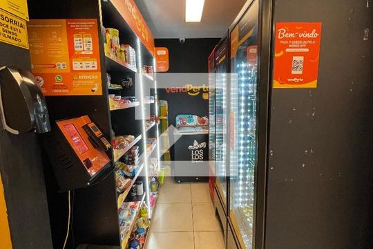 Área comum - mini market de apartamento para alugar com 1 quarto, 33m² em Barra Funda, São Paulo