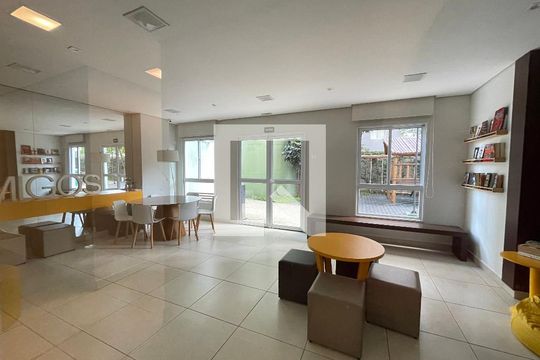 Área comum - Salão de festas de apartamento para alugar com 1 quarto, 33m² em Barra Funda, São Paulo