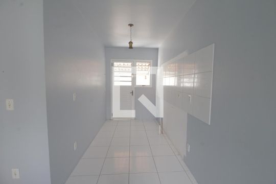 Cozinha de apartamento à venda com 2 quartos, 52m² em Olaria, Canoas