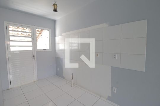 Cozinha de apartamento à venda com 2 quartos, 52m² em Olaria, Canoas