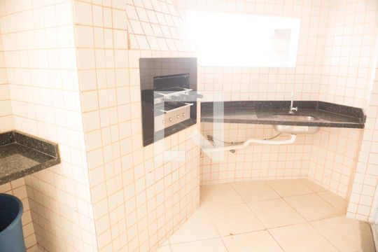 Área comum - Churrasqueira de apartamento para alugar com 2 quartos, 78m² em Aviação, Praia Grande