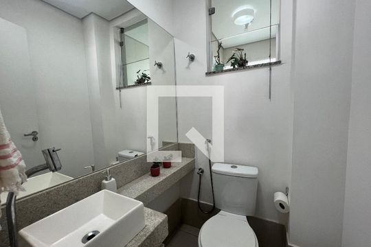 banheiro 1 de casa à venda com 3 quartos, 127m² em Vale das Orquídeas, Contagem