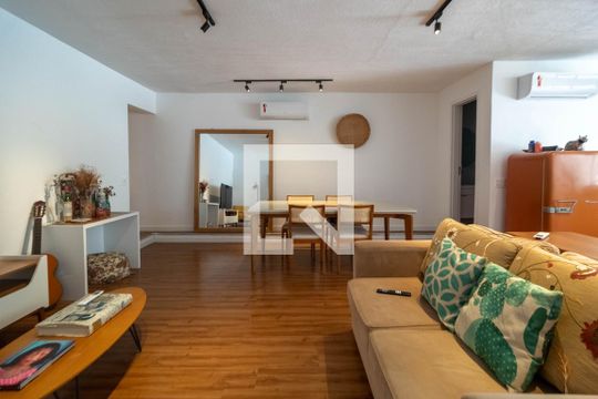 Sala de apartamento para alugar com 2 quartos, 124m² em Cerqueira César, São Paulo