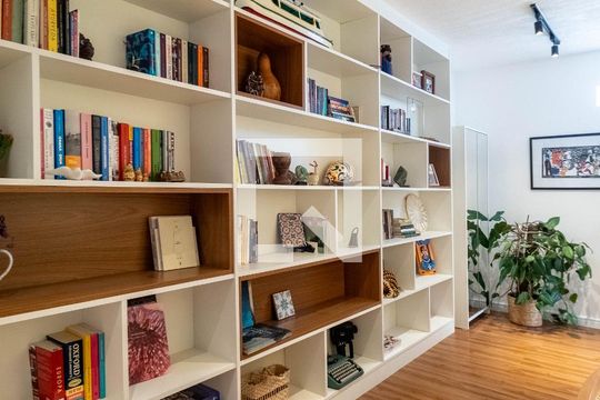 Escritorio  de apartamento para alugar com 2 quartos, 124m² em Cerqueira César, São Paulo