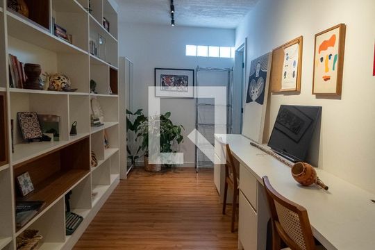 Escritorio  de apartamento para alugar com 2 quartos, 124m² em Cerqueira César, São Paulo
