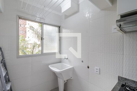 Área de Serviço de apartamento para alugar com 2 quartos, 54m² em Vila Vermelha, São Paulo