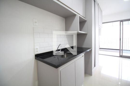 Cozinha de kitnet/studio à venda com 1 quarto, 26m² em Vila Mariana, São Paulo