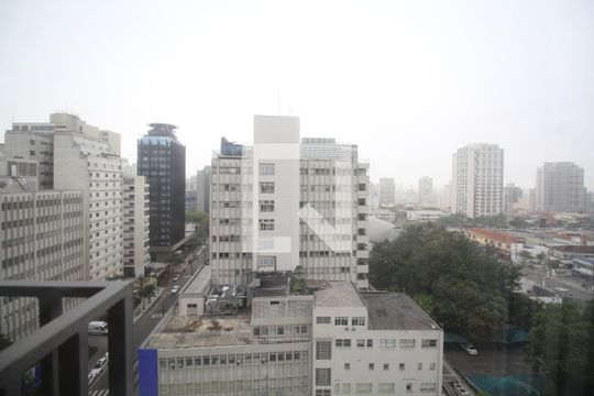Vista da Varanda de kitnet/studio à venda com 1 quarto, 26m² em Vila Mariana, São Paulo