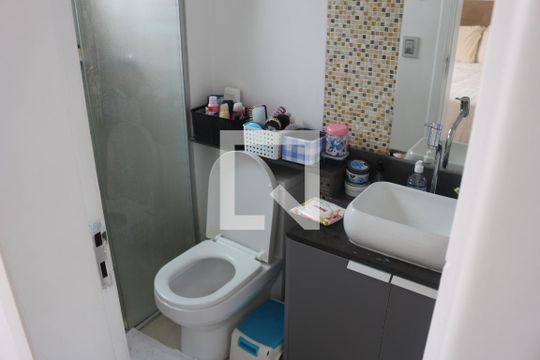 Banheiro da Suíte de apartamento à venda com 2 quartos, 140m² em Santa Paula, São Caetano do Sul