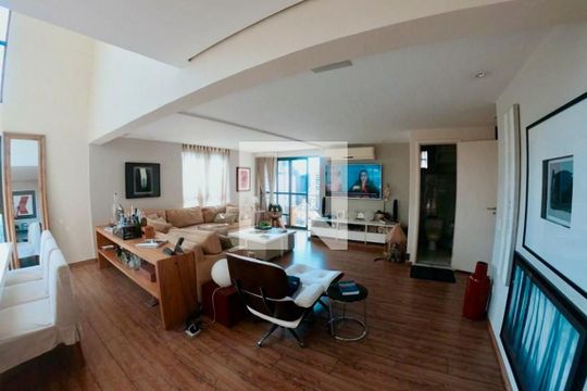 Sala de apartamento à venda com 2 quartos, 135m² em Vila Nova Conceição, São Paulo
