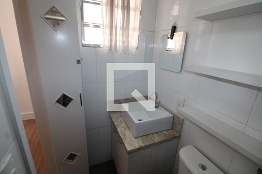 Banheiro da Suíte 1 de casa à venda com 2 quartos, 60m² em Chácara Belenzinho, São Paulo