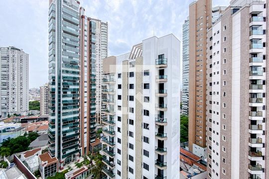 Vista da Varanda de apartamento à venda com 4 quartos, 240m² em Jardim Anália Franco, São Paulo