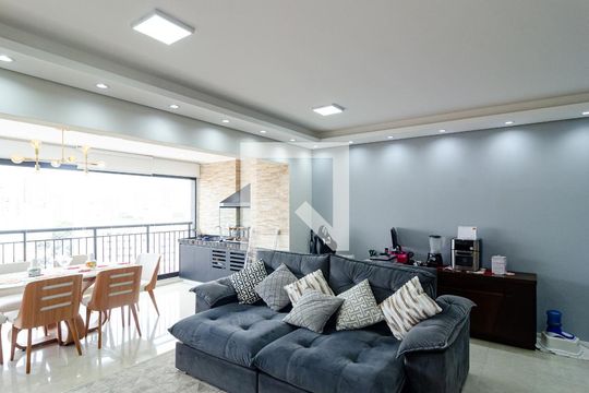 Sala de apartamento para alugar com 2 quartos, 81m² em Vila Parque Jabaquara, São Paulo