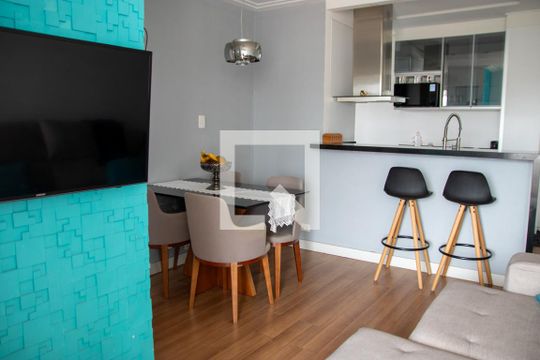 Sala de apartamento à venda com 1 quarto, 50m² em Vila Gustavo, São Paulo