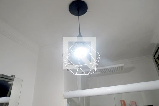 Banheiro - Luminária de apartamento à venda com 2 quartos, 70m² em Vila dos Remedios, São Paulo
