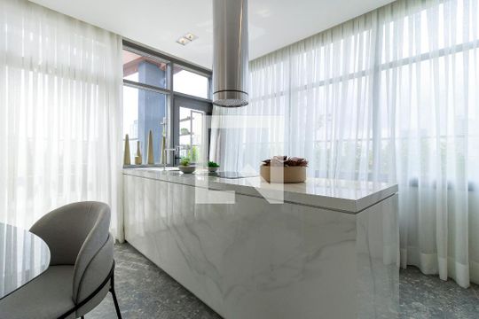 Espaço Gourmet de kitnet/studio para alugar com 1 quarto, 24m² em Campo Belo, São Paulo