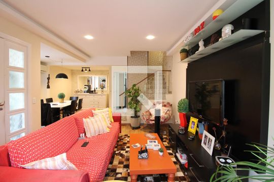 Sala de casa de condomínio à venda com 3 quartos, 160m² em Freguesia (jacarepaguá), Rio de Janeiro