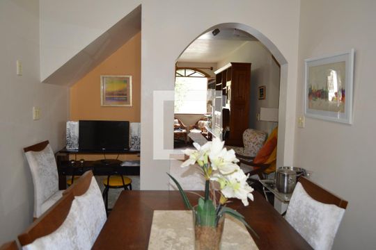 Sala de jantar de casa à venda com 4 quartos, 350m² em Anil, Rio de Janeiro