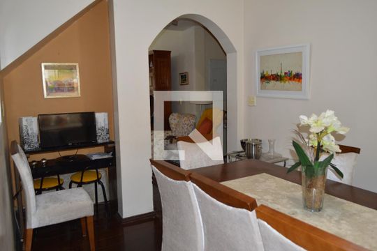 Sala de jantar de casa à venda com 4 quartos, 350m² em Anil, Rio de Janeiro